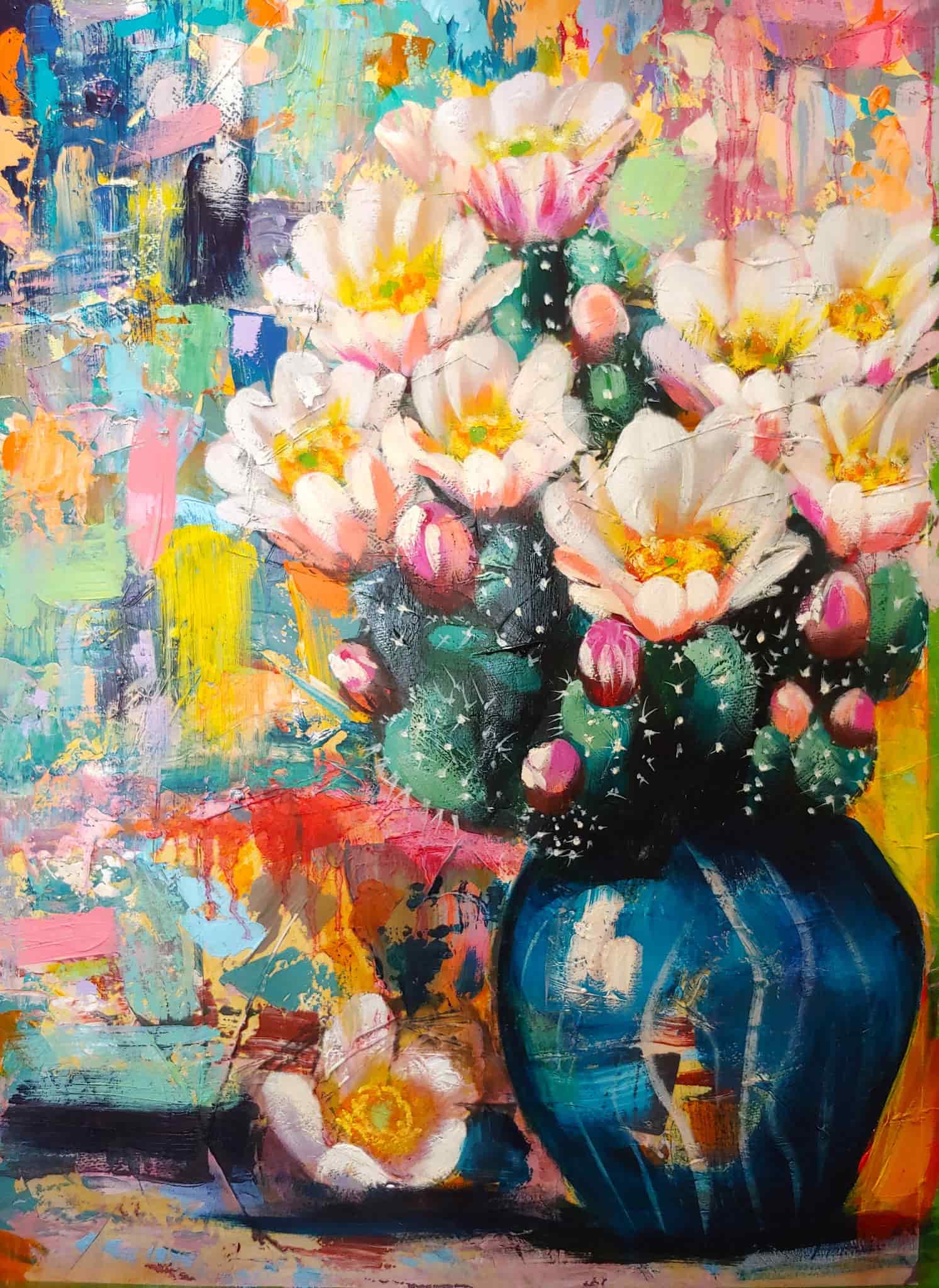 Desert's Secret Garden on Paper